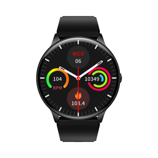 Smartwatch VELTORI VT160-1 Czarny Pasek Silikonowy - 3