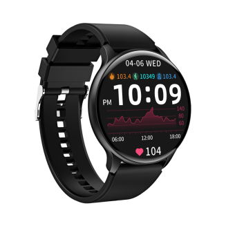 Smartwatch VELTORI VT160-1 Czarny Pasek Silikonowy - 4