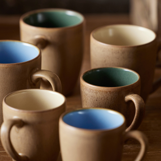 Bitz Wood Ocean mug with handle 300 ml - 5