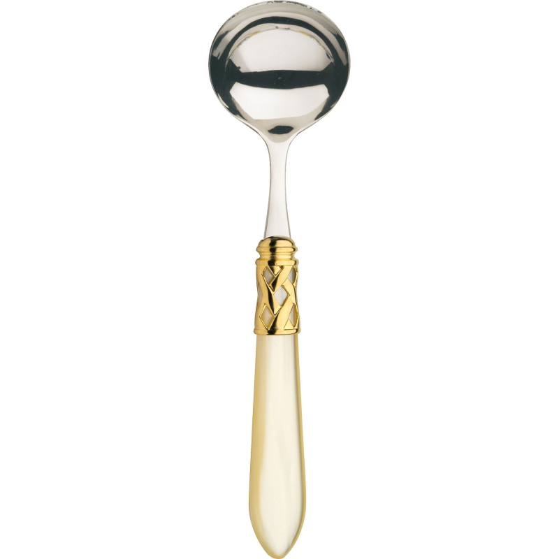 Łyżka do sosów Casa Bugatti Aladdin Ivory/Gold