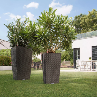  Lechuza Cubico Cottage 30 planter | 40 granite - 9