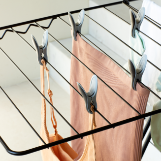 Spinacze do prania Brabantia czarno-białe 8 szt. - 3