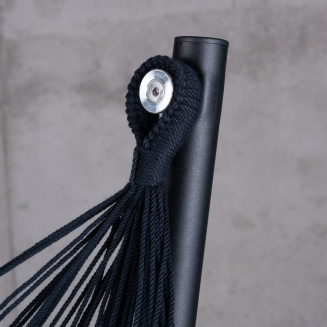 Fotel hamakowy ze stojakiem La Siesta Fiji Organic Onyx Comfort - 8