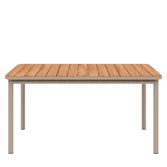 Stół ogrodowy SACKit Kirra Teak Table Taupe 150x90 cm - 2
