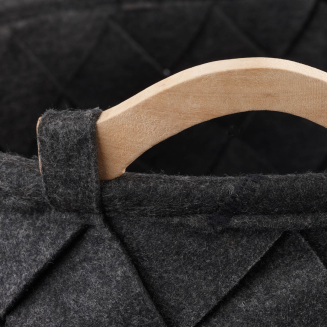 Kosz na pranie Aquanova Amy Dark Grey - 2