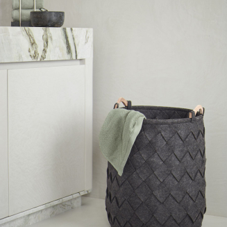 Kosz na pranie Aquanova Amy Dark Grey - 5