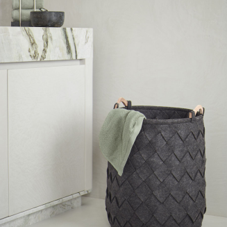  Aquanova Amy Dark Gray laundry basket - 5