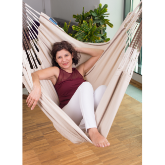  La Siesta Habana nougat kingsize hammock chair - 8