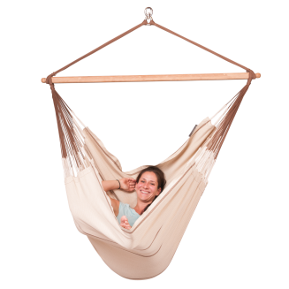  La Siesta Habana nougat kingsize hammock chair - 3