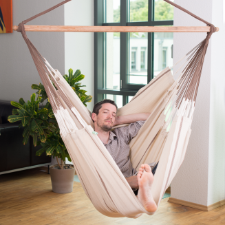  La Siesta Habana nougat kingsize hammock chair - 10