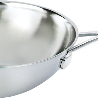 Wok stalowy Demeyere Industry 5 30 cm - 2