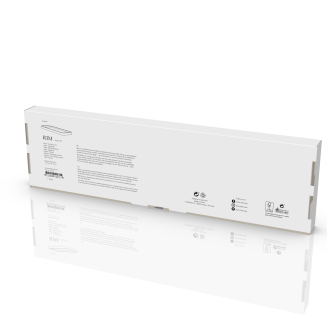 Zone Denmark Rim White Bathroom Shelf 44cm - 2