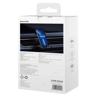Uchwyt samochodowy grawitacyjny Baseus Stable do kratki wentylacyjnej (czarny) - 6