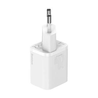 Ładowarka sieciowa Baseus Super Si Quick Charger 1C 20W z przewodem USB-C do Lightning 1m (biała) - 3