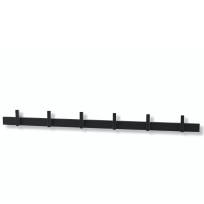 Wieszak ścienny Zack Cadore 60 cm czarny