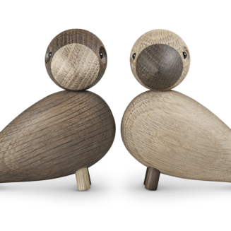 Figurki drewniane Kay Bojesen Lovebirds - 2 sztuki - 2