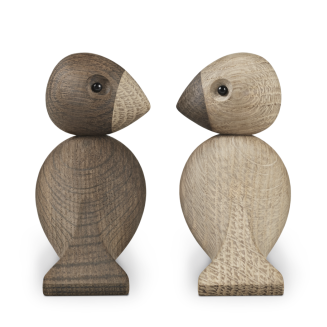 Figurki drewniane Kay Bojesen Lovebirds - 2 sztuki - 4