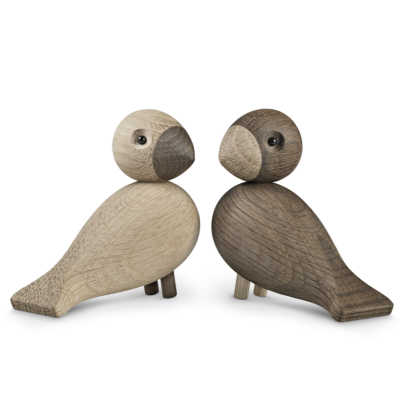 Figurki drewniane Kay Bojesen Lovebirds - 2 sztuki