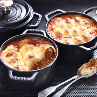 Mini garnek żeliwny okrągły Staub - 250 ml, Czarny - 2