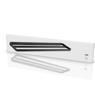 Reling podwójny na ręczniki Zone Denmark Rim Black 70 cm - 2