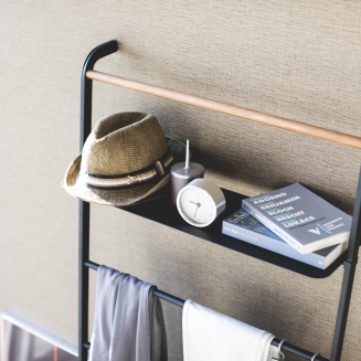  Yamazaki clothes or towel rack, black - 3