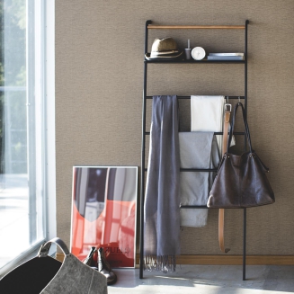  Yamazaki clothes or towel rack, black - 2