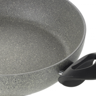  Deep granite induction frying pan with 2 handles Ballarini Ferrara - 28 cm - 3