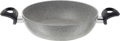  Deep granite induction frying pan with 2 handles Ballarini Ferrara - 28 cm