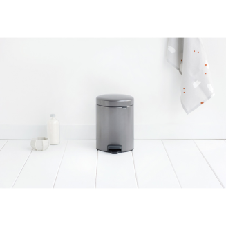Kosz łazienkowy Brabantia NewIcon 5l Platinium - 4