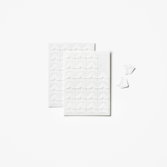 Fotoalbum - Narożniki do montażu zdjęć białe 48 szt | PRINTWORKS - 2