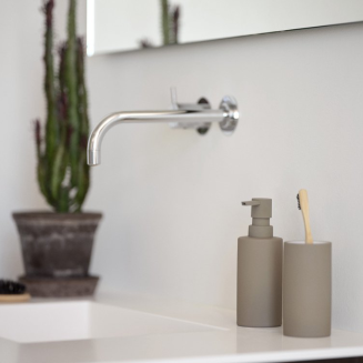 Kubek na szczoteczki do zębów Zone Denmark Solo Taupe - 3