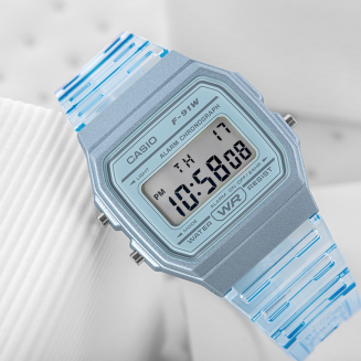 Zegarek CASIO F-91WS-2DF + BOX - 4
