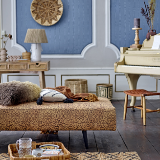 Leżanka z poduszkami Bloomingville Gulli Yellow - 4