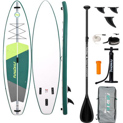 FunWater SUPFW69A 3.35m SUP board (green and white)
