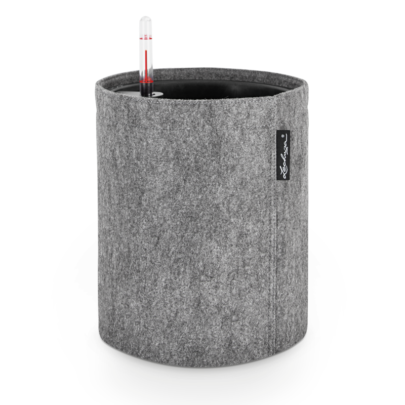  Lechuza Trendcover Filc 23 flowerpot, dark gray