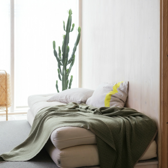 Koc Lapuan Kankurit Koli beige-olive 135x170 cm - 2