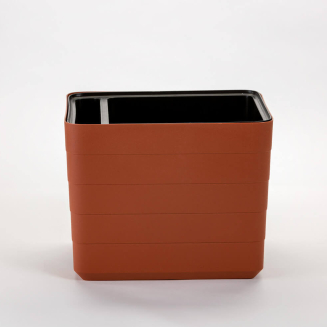 Balkonowa donica samo-nawadniająca Urbalive Berberis cynamonowy 26x30 cm - 3