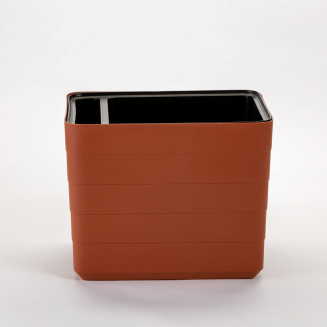 Balkonowa donica samo-nawadniająca Urbalive Berberis cynamonowy 26x30 cm - 3