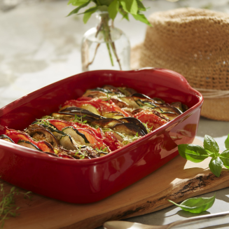  Emile Henry Ultime ovenproof dish 36x23 cm red - 4