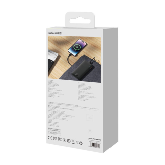 Powerbank Baseus Airpow 10000mAh 20W (czarny) - 8