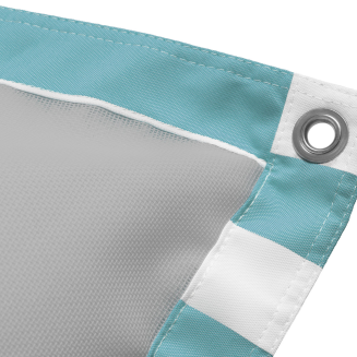 Pufa pływająca Fatboy Floatzac Stripe Stripe Azur 180x134 cm - 5