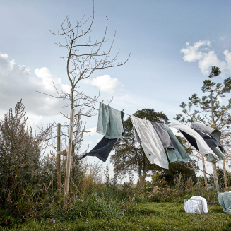 Zone Denmark Classic Dark Blue towel 50x100 cm - 3