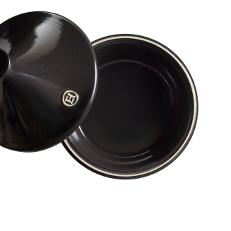  Tagine dish Emile Henry 3l black - 3