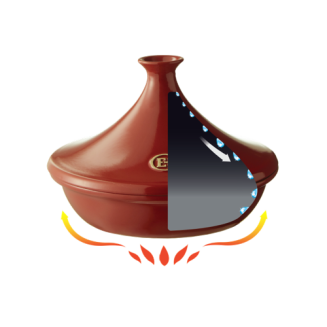 Naczynie tagine Emile Henry 3l czarne - 4