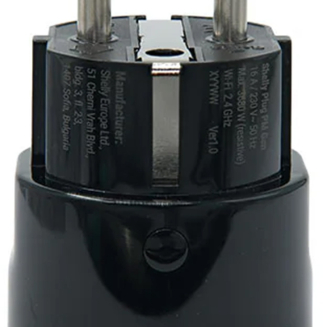 Inteligentne gniazdko 13A Shelly Plug PM Gen3 Matter czarny - 4