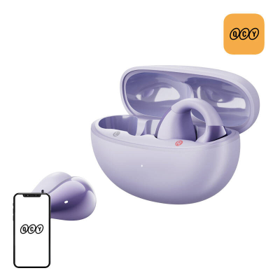  QCY Crossky Clip C30 Headphones (Purple)