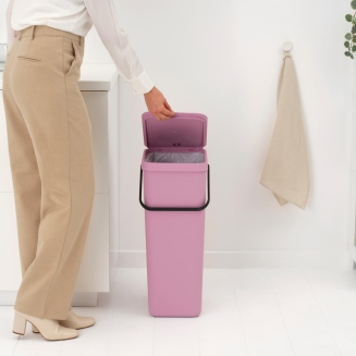 Kosz do segregowania Brabantia Sort&Go 40l Lilac Pink - 5