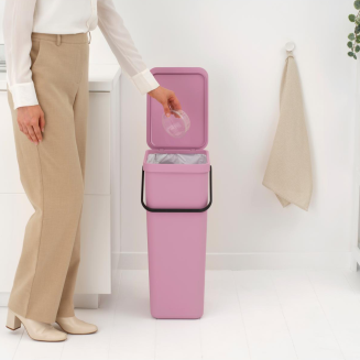 Kosz do segregowania Brabantia Sort&Go 40l Lilac Pink - 6