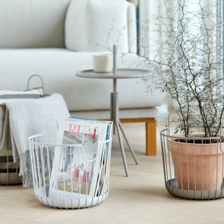 Koszyk Zone Denmark Inu Soft Grey 30x30 cm - 2