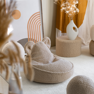 Pufa dziecięca Wigiwama Bear Teddy Biscuit | BESTSELLER - 5